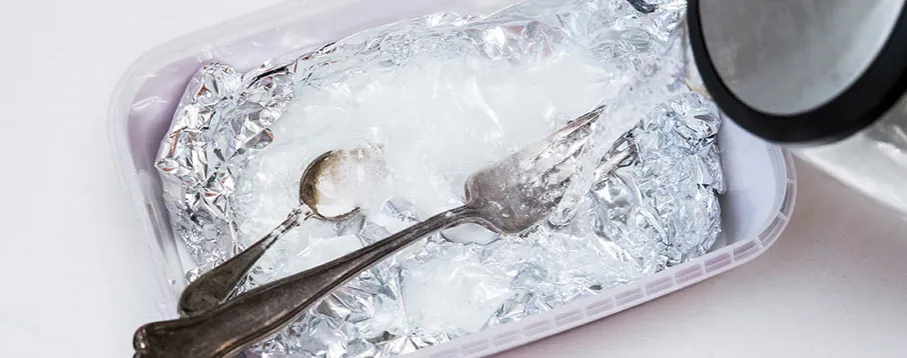 czyszczenie srebra folia aluminiowa instrukcja