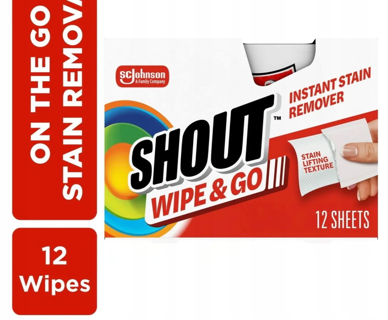 różne warianty odplamiacza Bio Shout opakowania