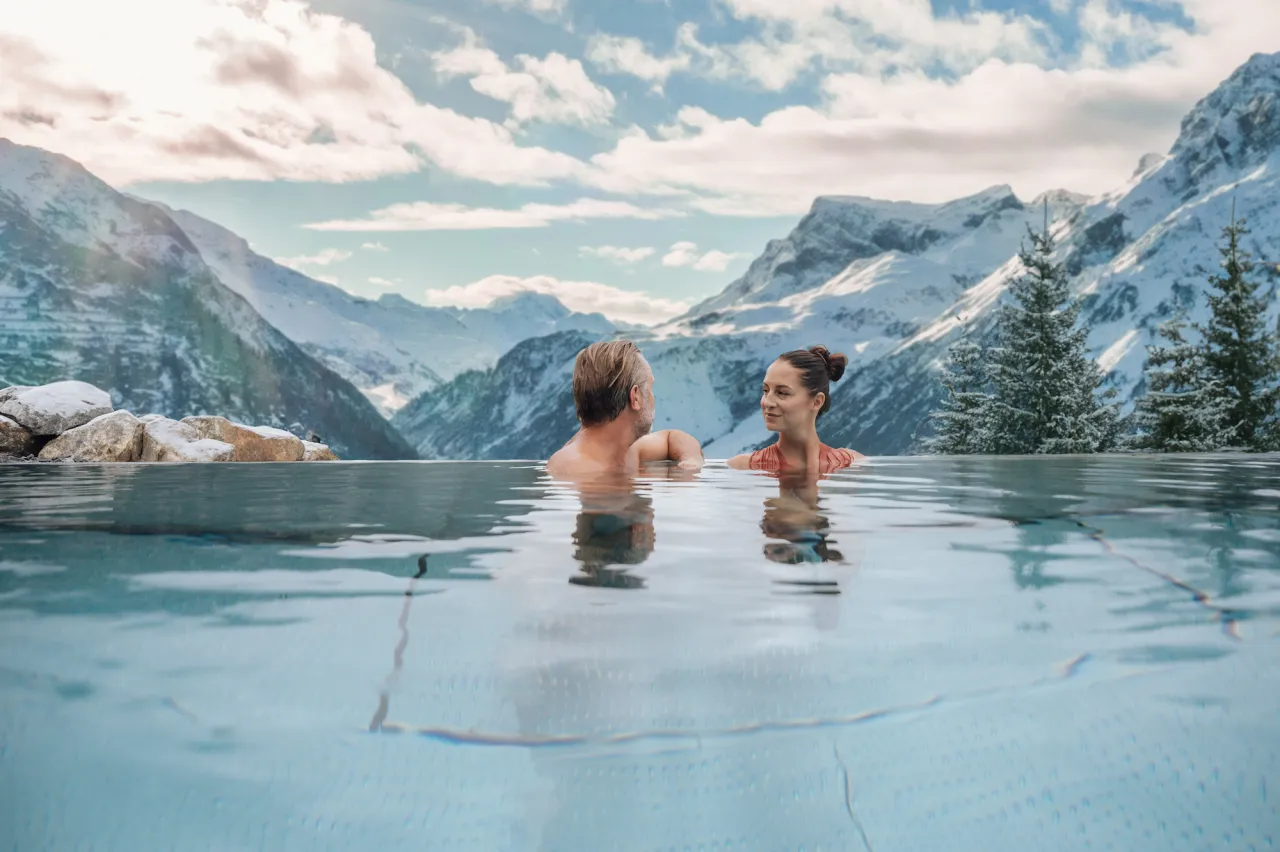 Hotel Goldener Berg Alpin Spa Infinity Pool
