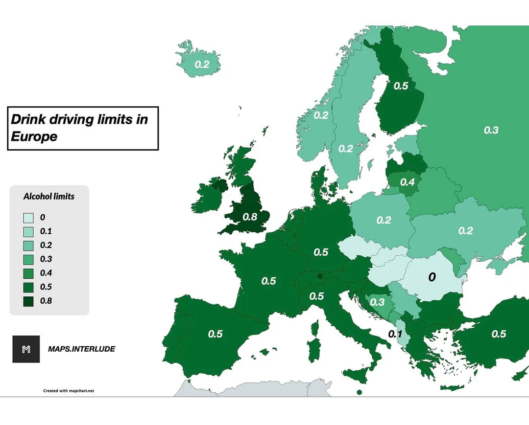 alcohol limits UK EU travel