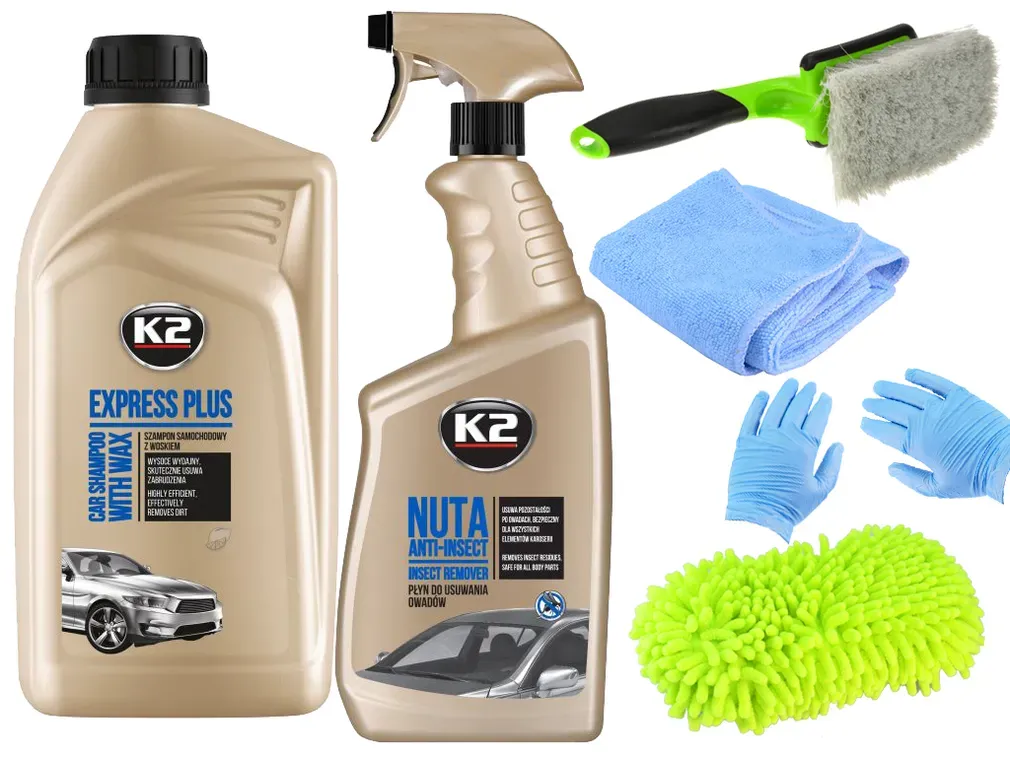 zestaw do mycia szyb samochodowych