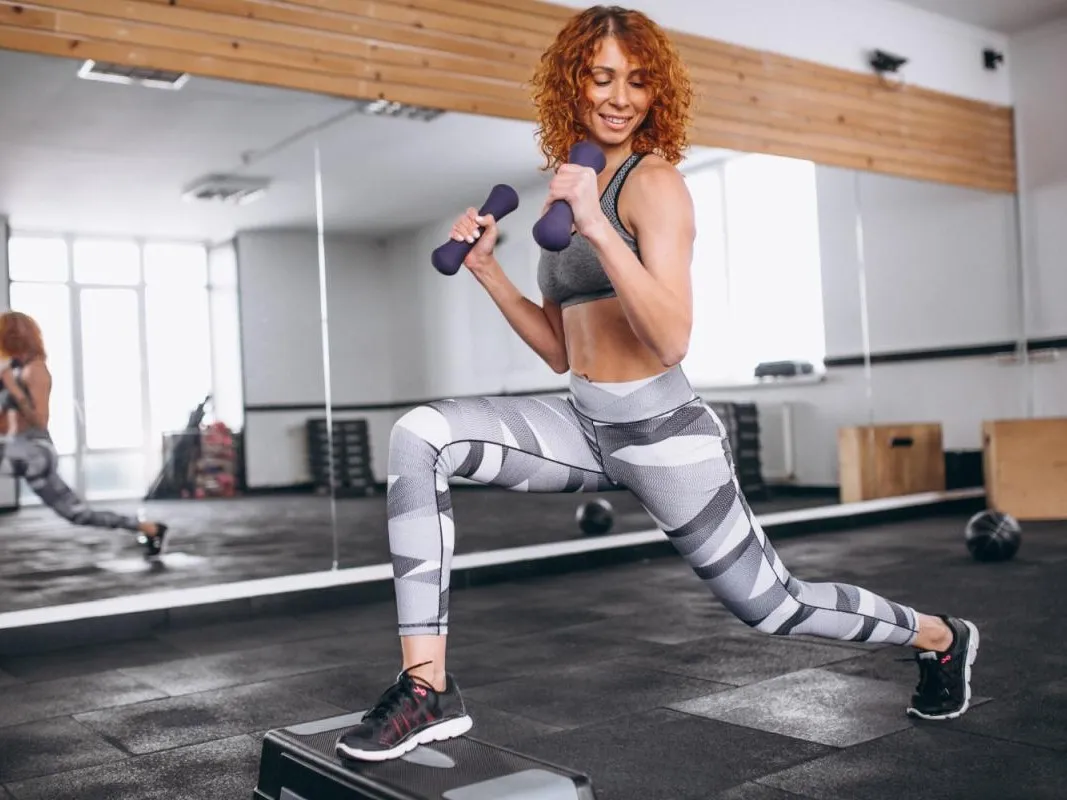 osoba trenująca redukcja tkanki tłuszczowej