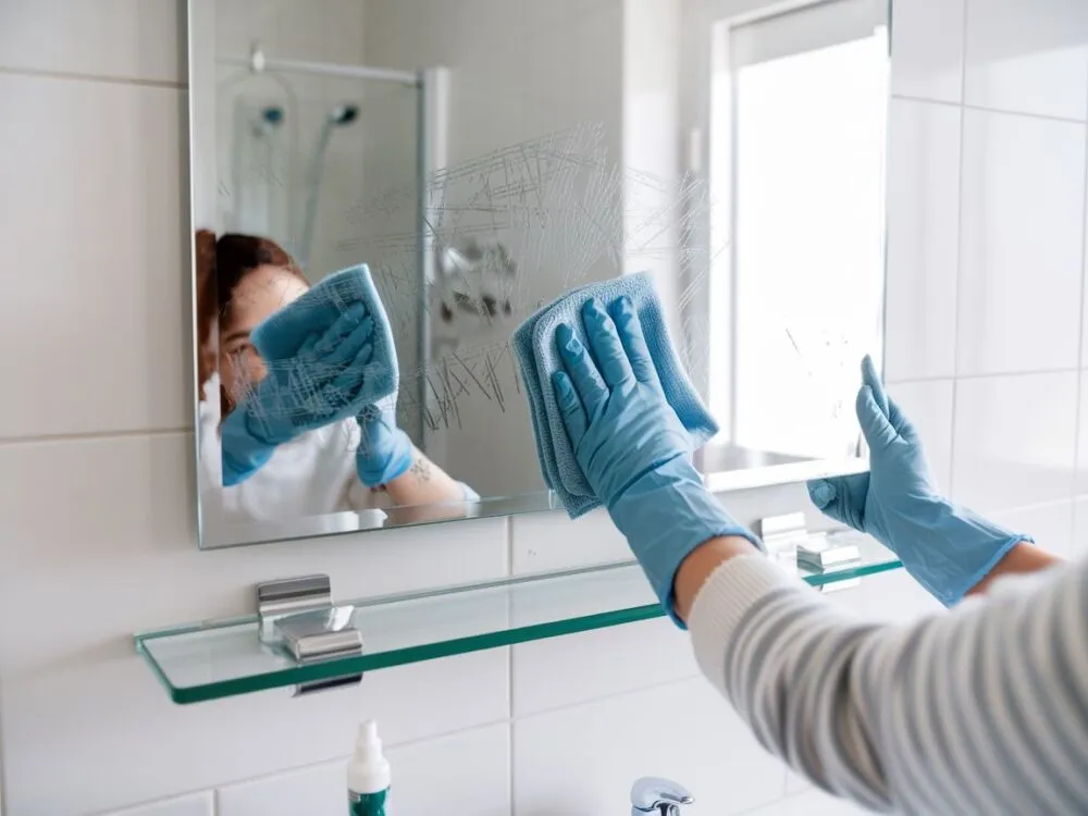 domowe sposoby usuwanie rys lustro