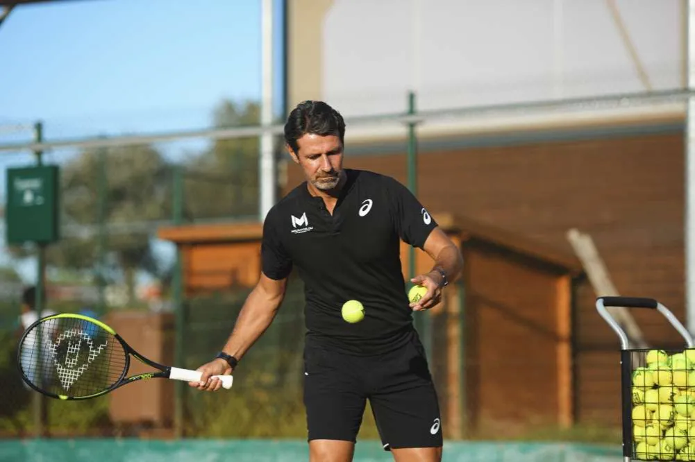 trener tenisa z zawodnikiem ATP WTA