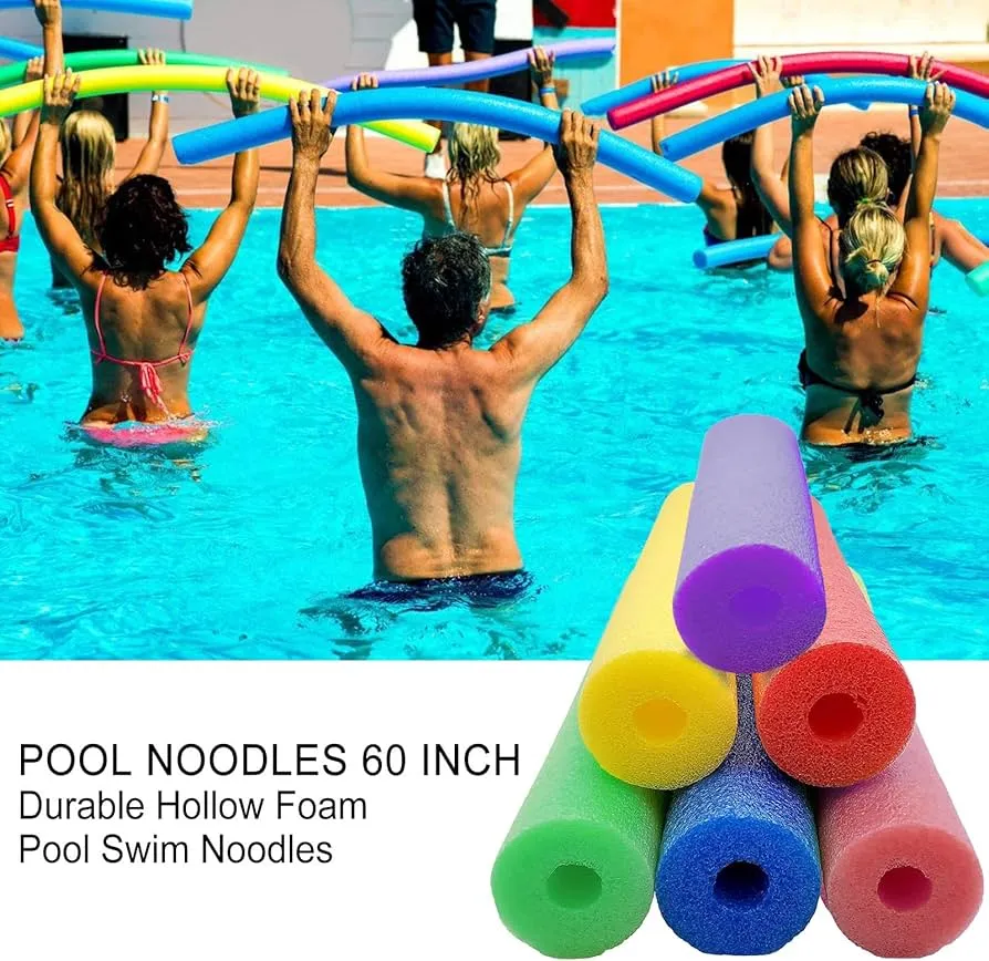 kreatywne zastosowania makaronu do pływania w wodzie