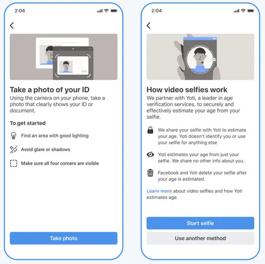 Weryfikacja tożsamości Facebook dokument