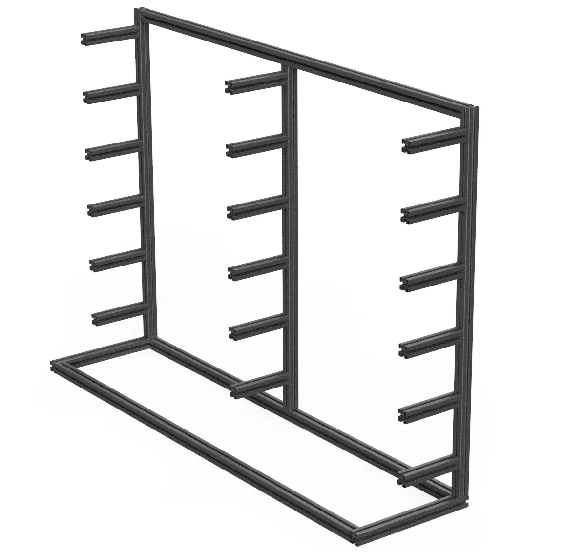 profile stalowe i materiały na półki