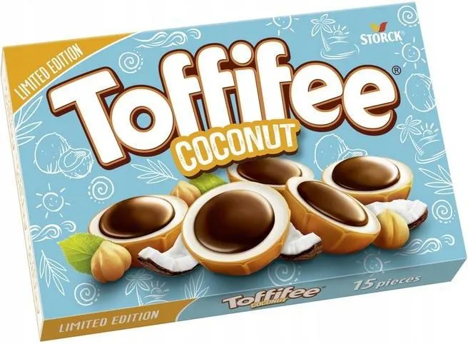 kokosowe Toffifee opakowanie