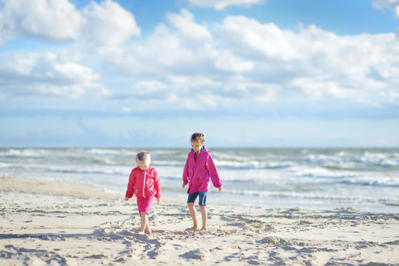 Familienurlaub Ostsee Strand Kinder