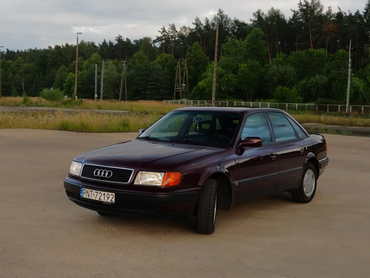 Audi 100 C4 na drodze