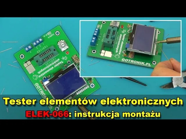 Zdjęcie Jak zbudować tester elementów elektronicznych DIY - krok po kroku
