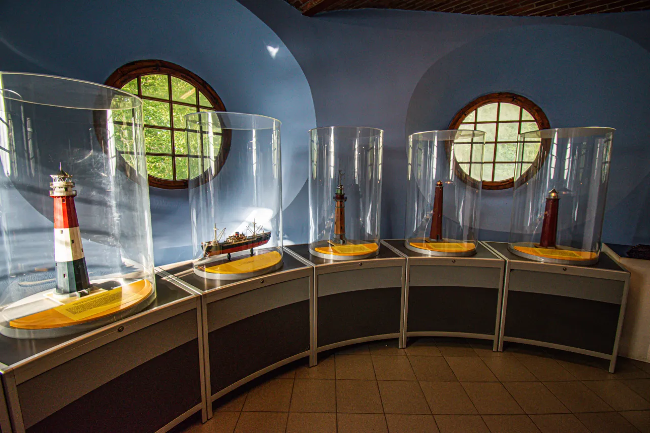 Latarnia Morska Rozewie wnętrze