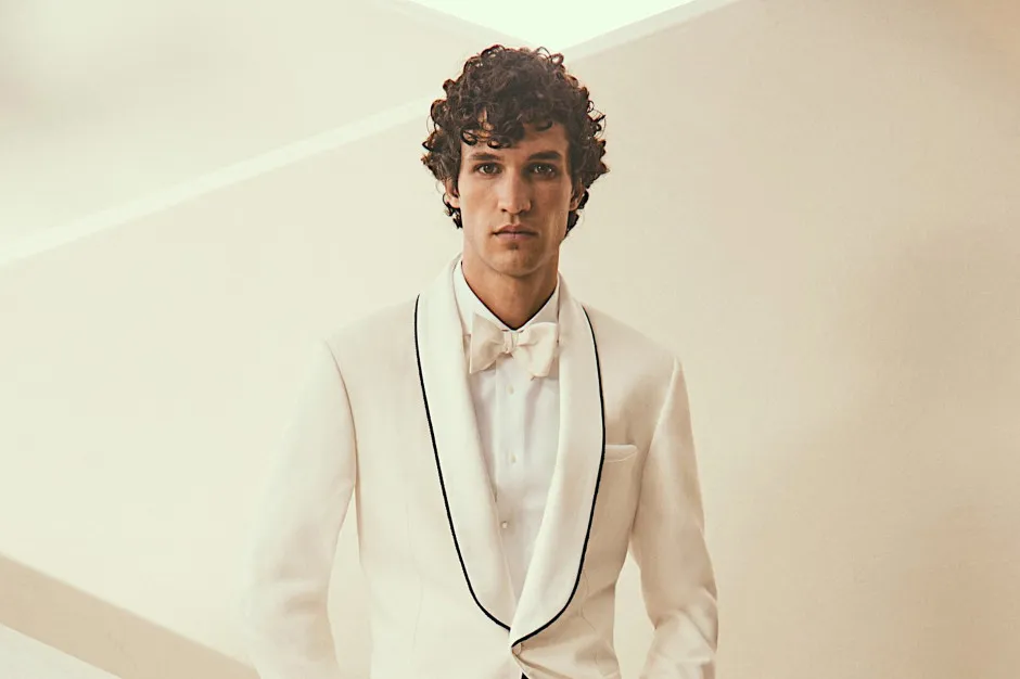 cichy luksus moda męska kaszmir