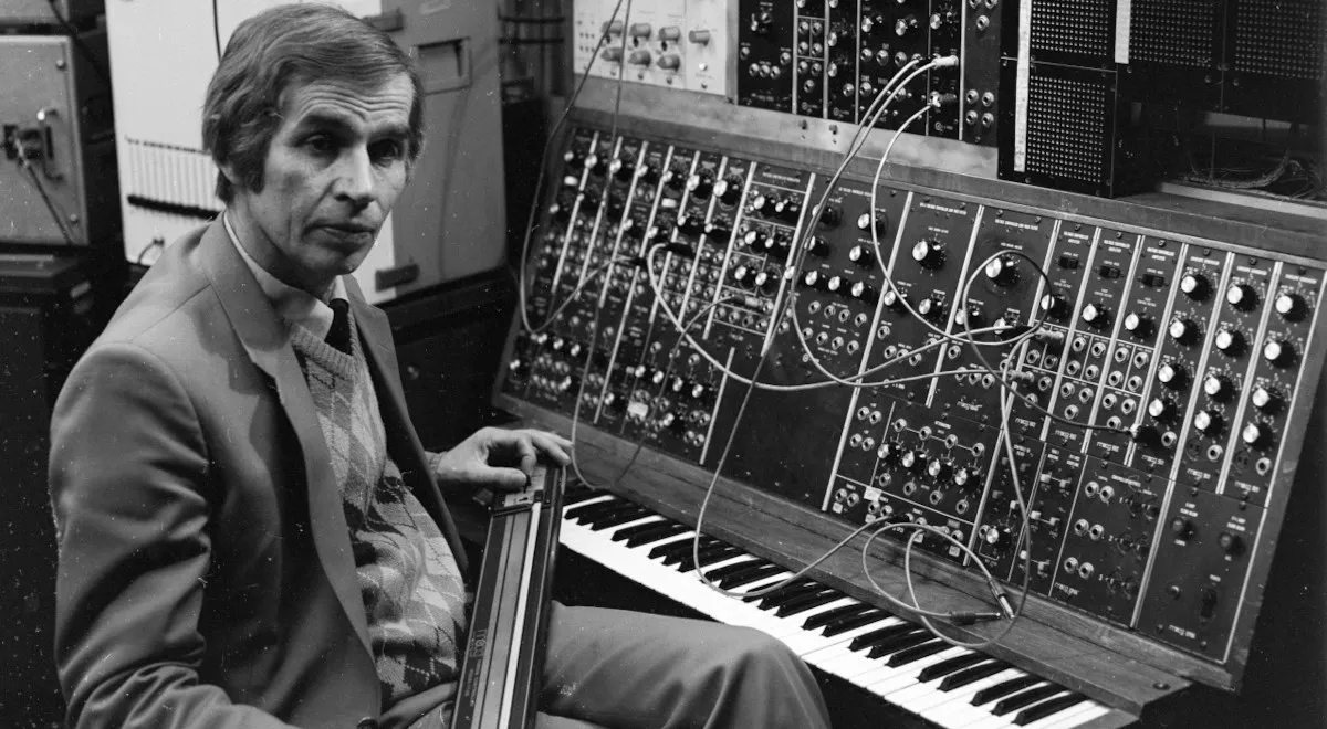 Pionierzy muzyki elektronicznej sprzęt studio