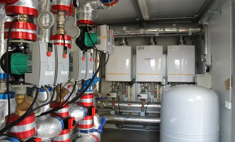 wspólna kotłownia węglowa w bloku