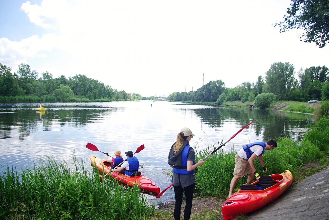 kajakarstwo SUP dorośli Kanał Żerański
