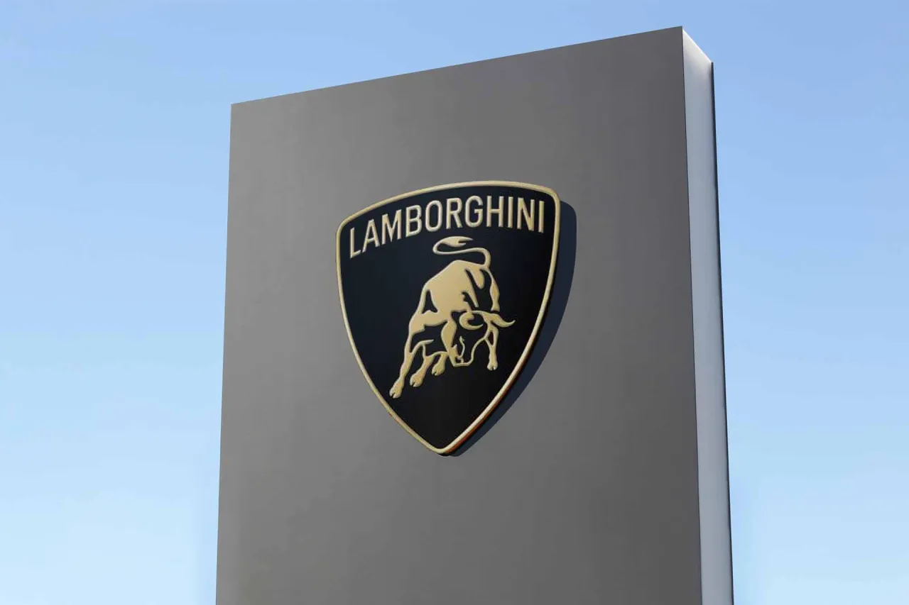 Aktualne logo Lamborghini 2024