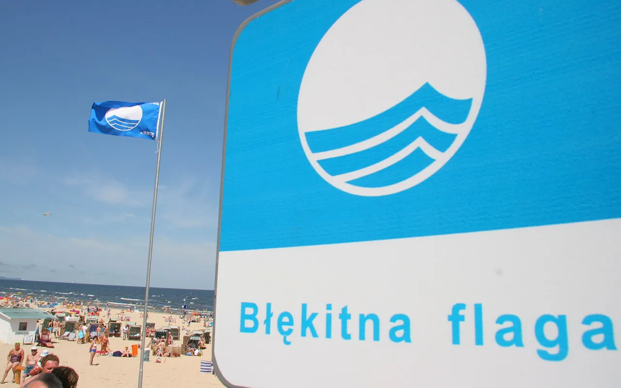 Błękitna Flaga certyfikat plaża