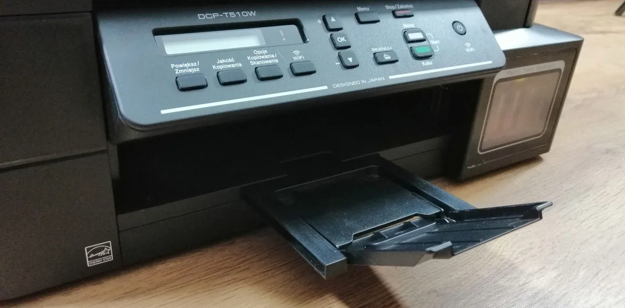 Zdjęcie Jak łatwo połączyć drukarkę Brother DCP-T510W z Wi-Fi krok po kroku