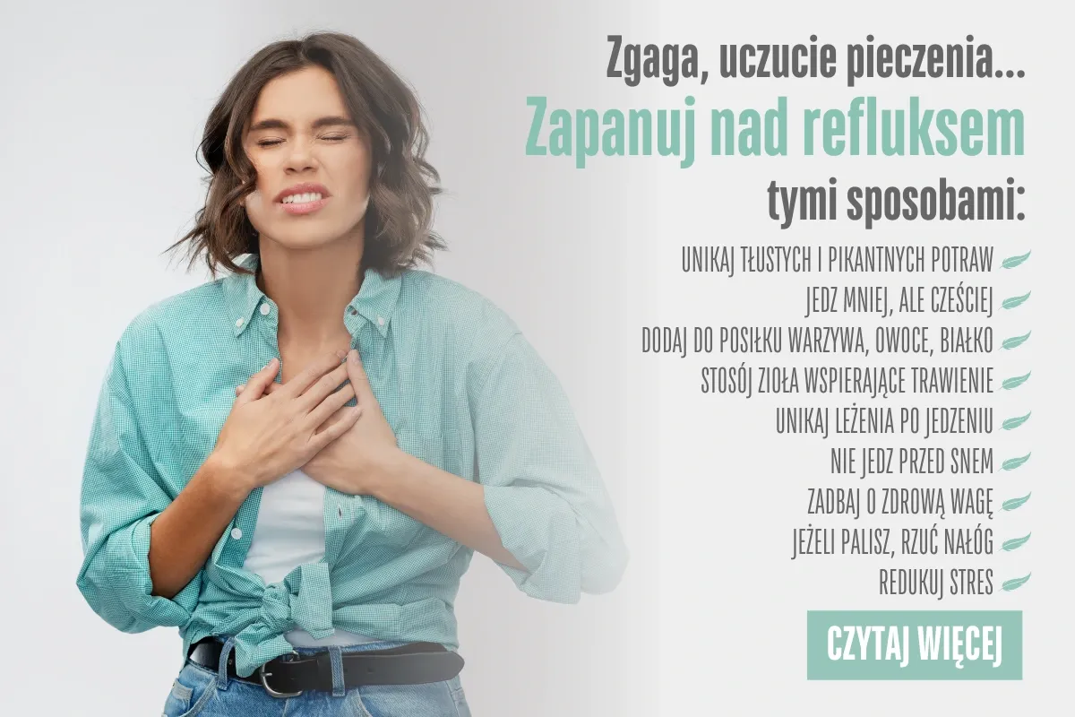 Produkty zakazane przy refluksie