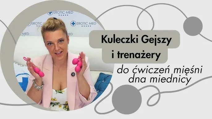 Kulki gejszy trenażery mięśni dna miednicy