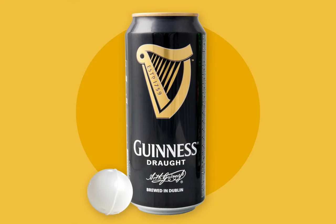 Guinness Draught puszka widget