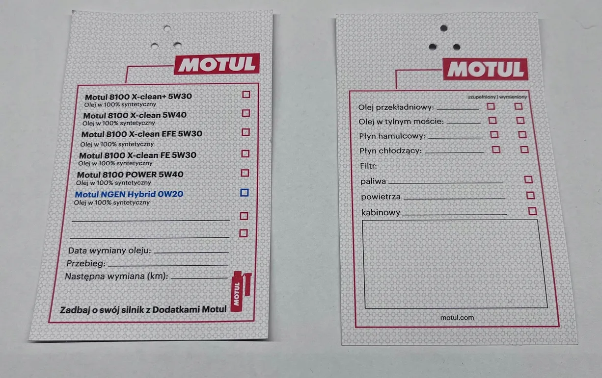 etykieta oleju motul wyjaśnienie oznaczeń