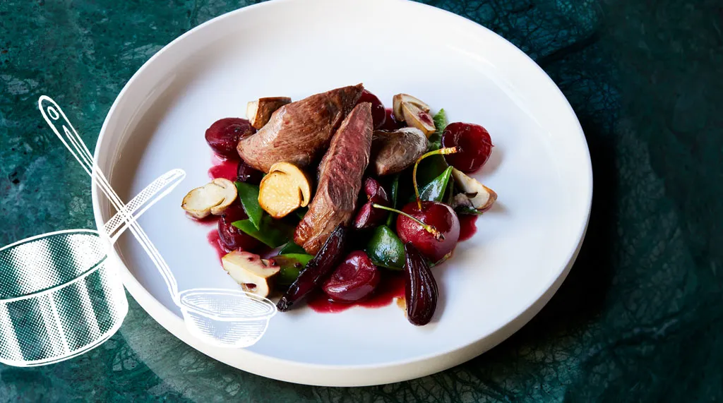 Viki Fuchs K&uuml;che Spielweg Restaurant Tellergericht