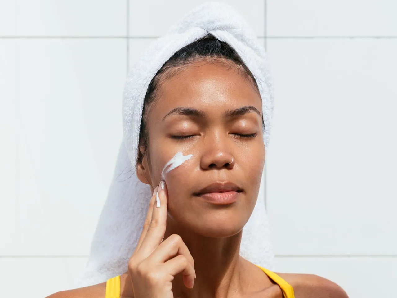 Skincare routine steps for dry skin