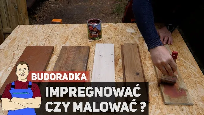 por&oacute;wnanie impregnat&oacute;w do drewna stary dom