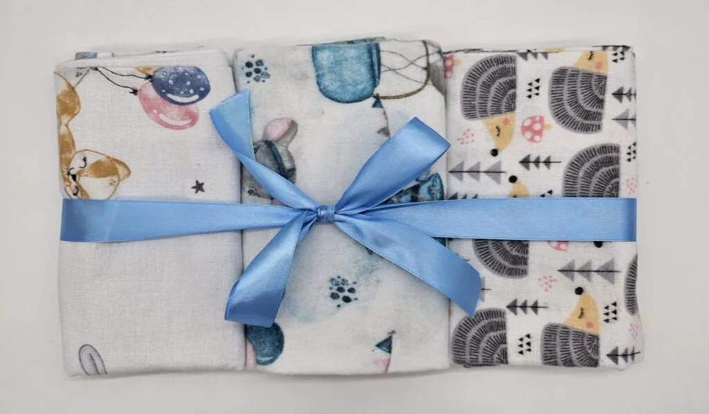 pieluchy tetrowe i flanelowe por&oacute;wnanie tekstury