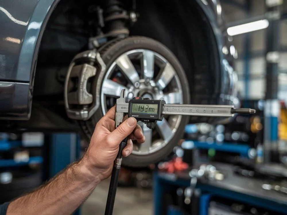 Pomiar rozstawu śrub bez zdejmowania koła