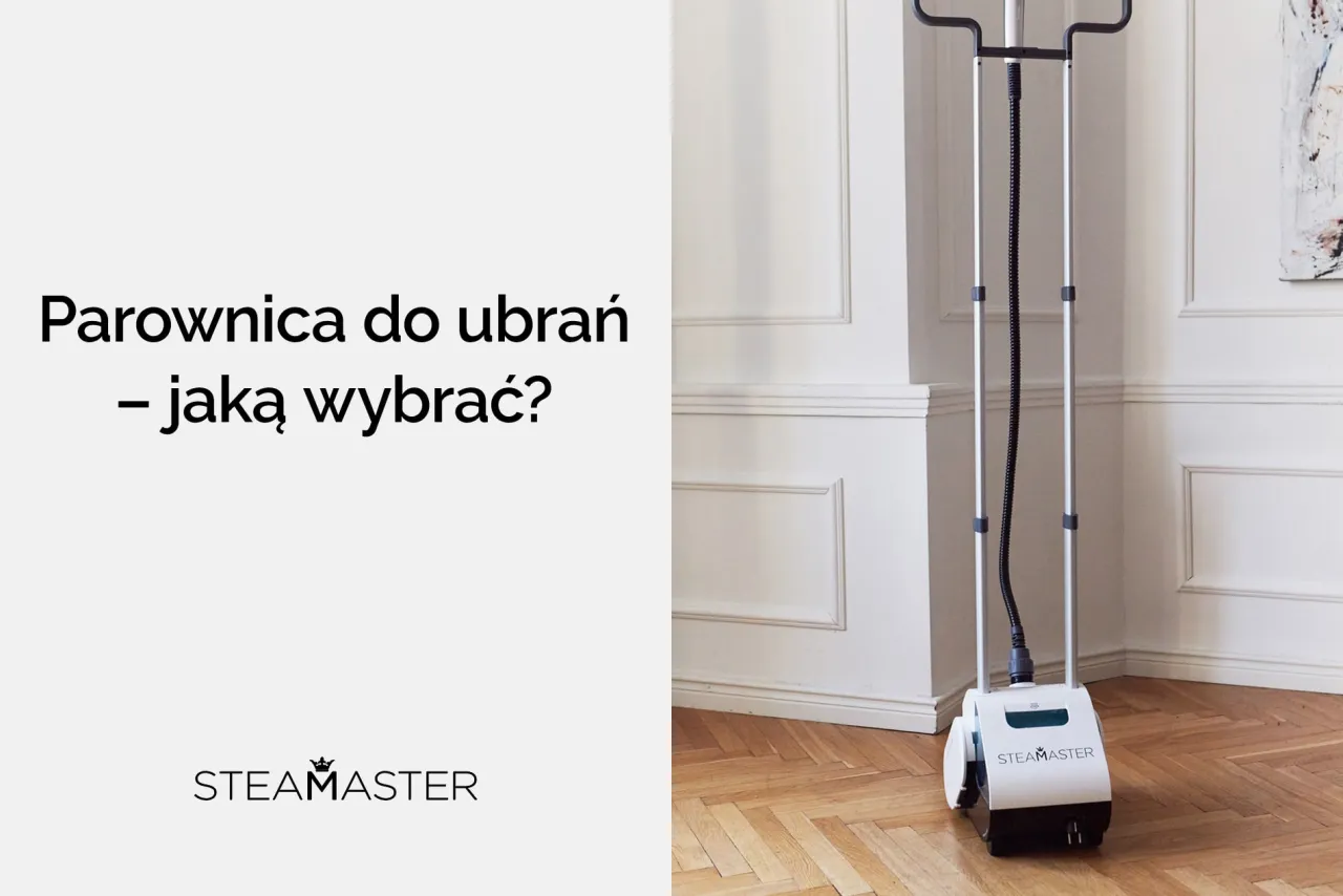 parownica ręczna i stojąca do ubrań