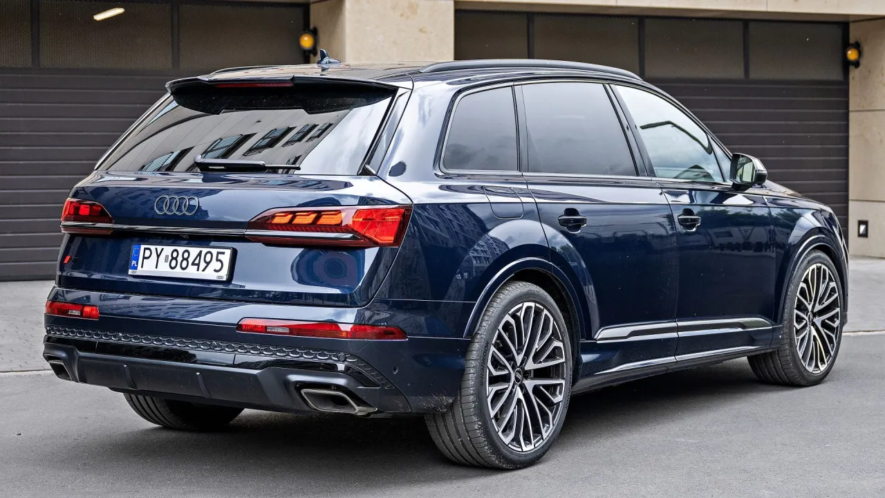Audi Q7 bagażnik wymiary