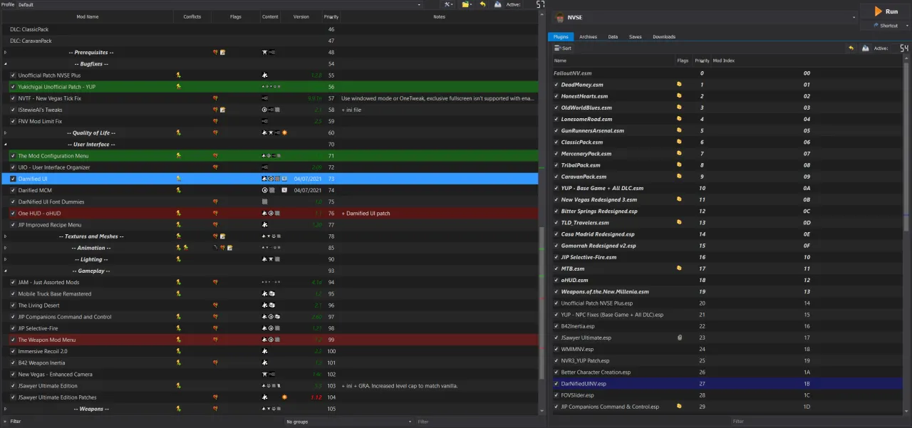 Vortex vs Mod Organizer 2