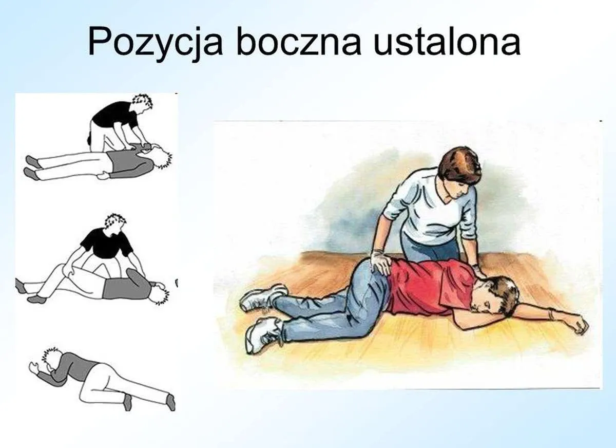 Osoba z urazem kręgosłupa