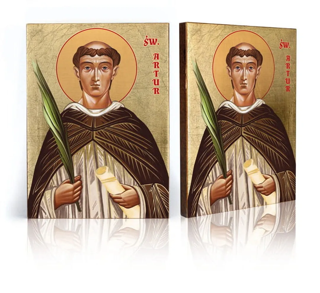 Święty Artur z Glastonbury wizerunek