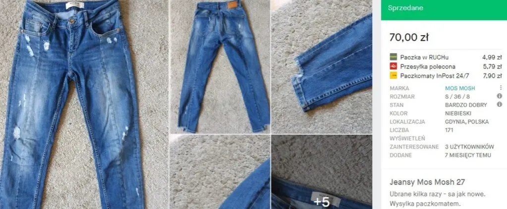 dobre i złe zdjęcia vinted porównanie