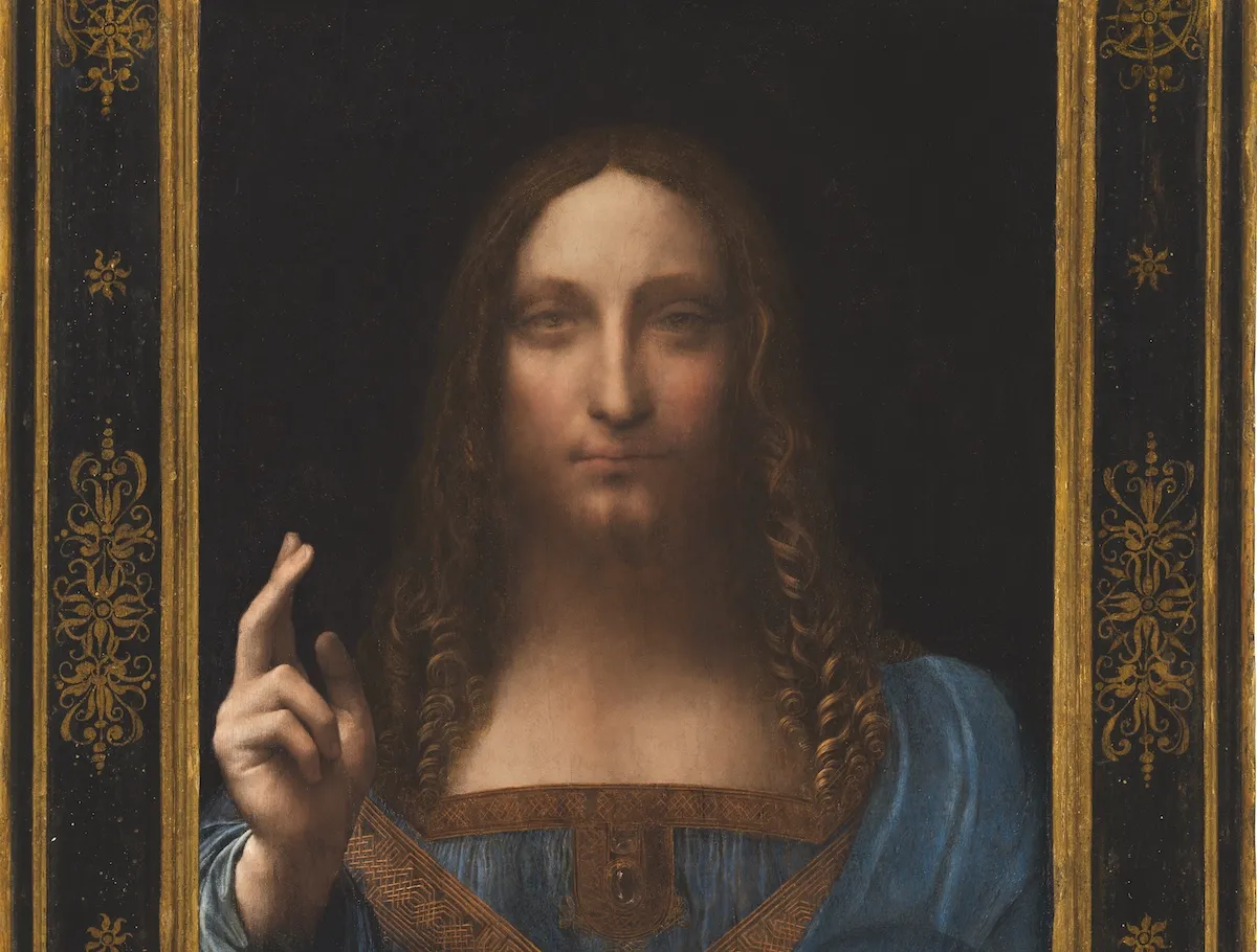 Leonardo da Vinci Salvator Mundi Gem&auml;lde