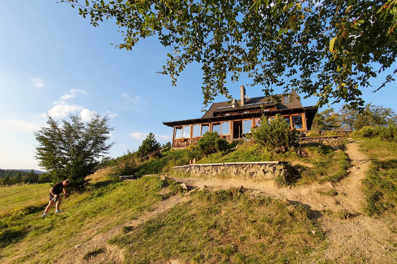 szlaki turystyczne Bacówka nad Wierchomlą mapa