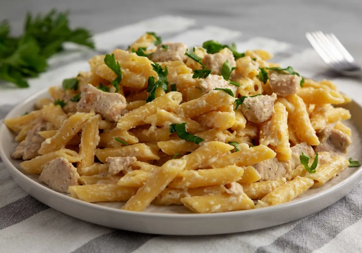 Lekki sos do makaronu z kurczakiem fit