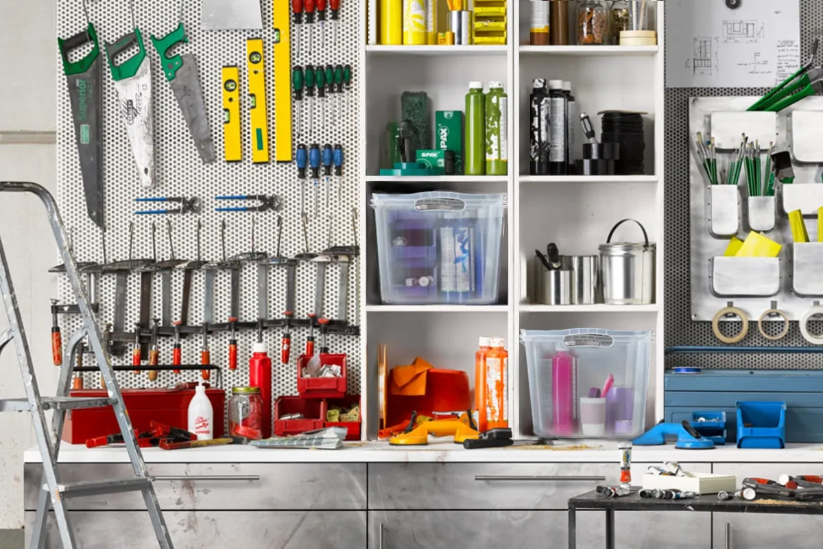 Warsztat w piwnicy inspiracje