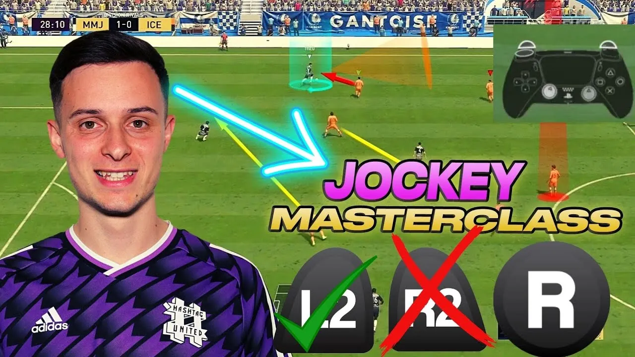 FIFA 22 obrona L2 LT dżokej