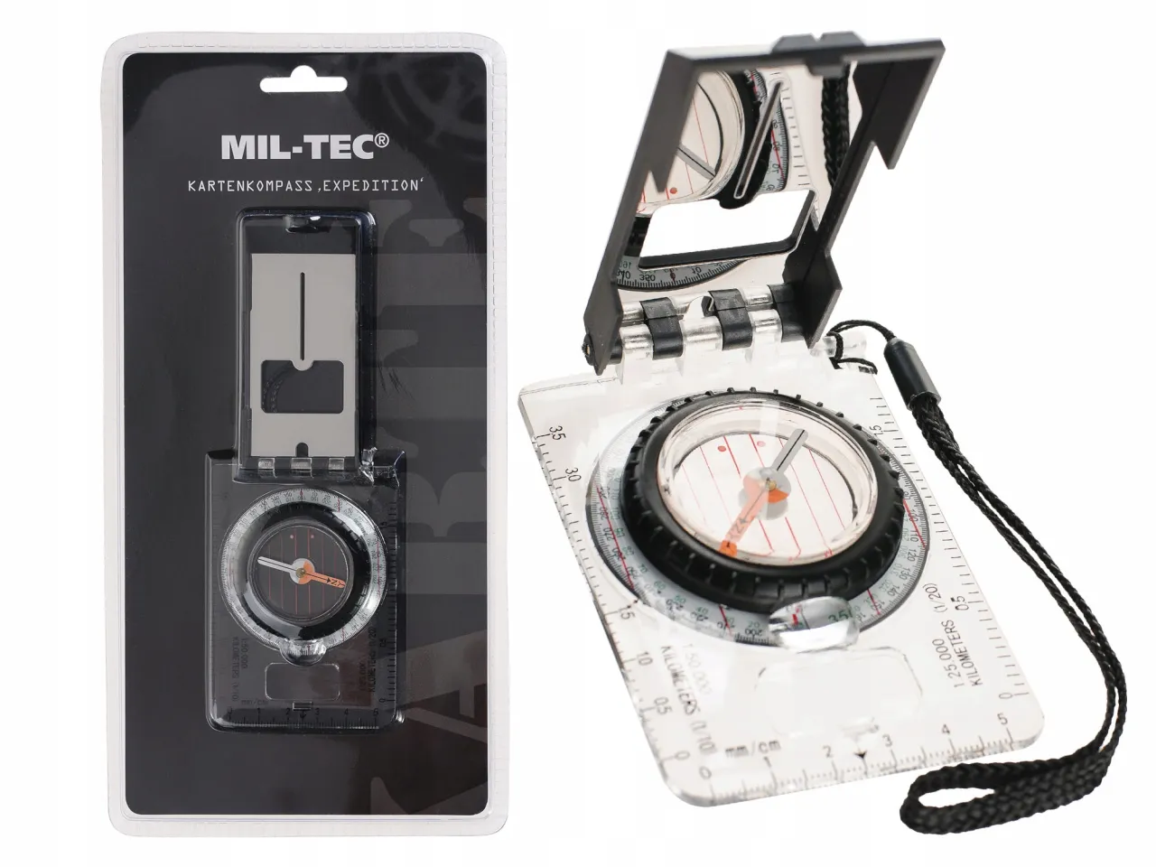 Budowa kompasu turystycznego