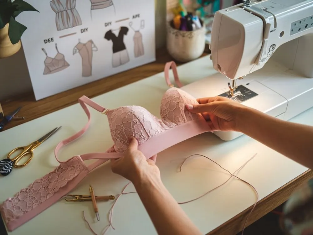 materiały do przer&oacute;bki stanika DIY