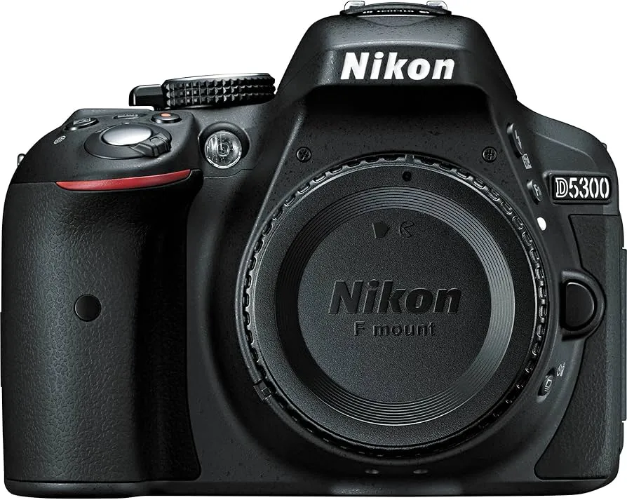Nikon D5300 body and screen