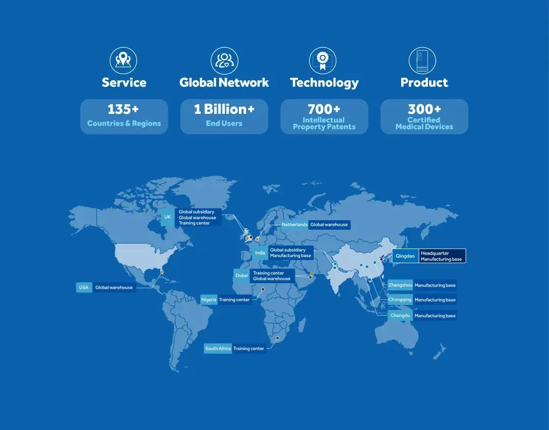 Haier global factories map