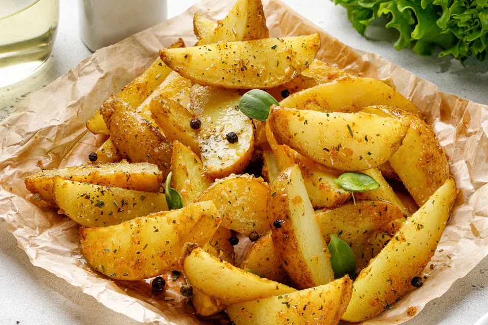 pieczone ziemniaki w piekarniku r&oacute;żne formy