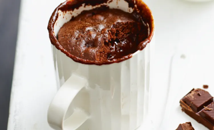 Mug cake chocolat
