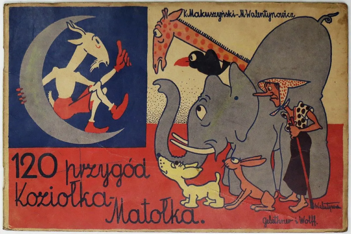 Koziołek Matołek okładka pierwszej księgi